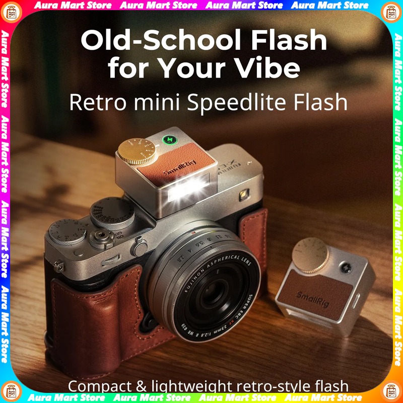 소형리그 RS-R20 레트로 미니 스피드라이트 플래시  - Speedlite Flash External 리뷰 및 가격