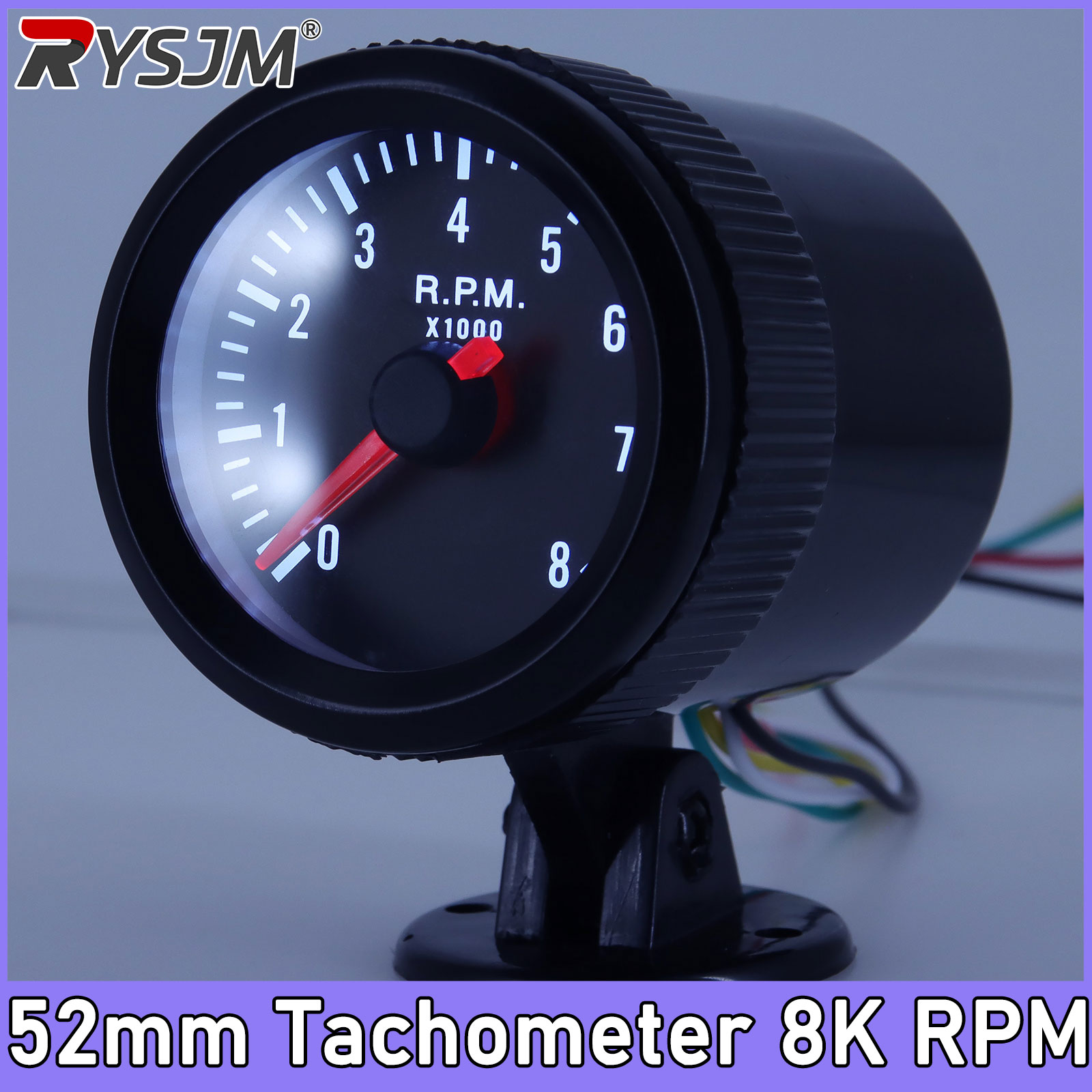 2인치 52mm 타코미터 자동차 미터 RPM 게이지 0 - Light Meter Incident 리뷰 및 가격