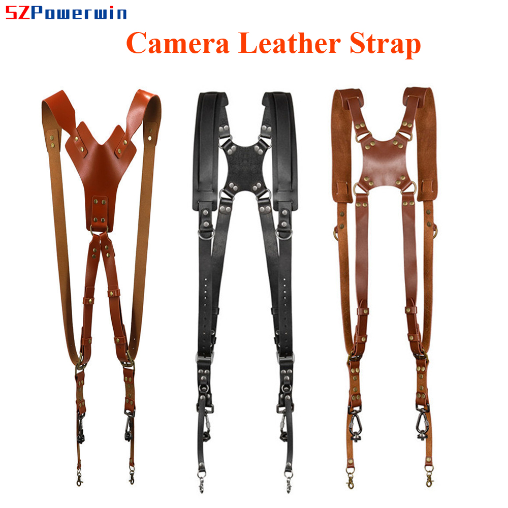 Powerwin Nikon/Canon/Sony DSLR - Camera Strap Leather 리뷰 및 가격