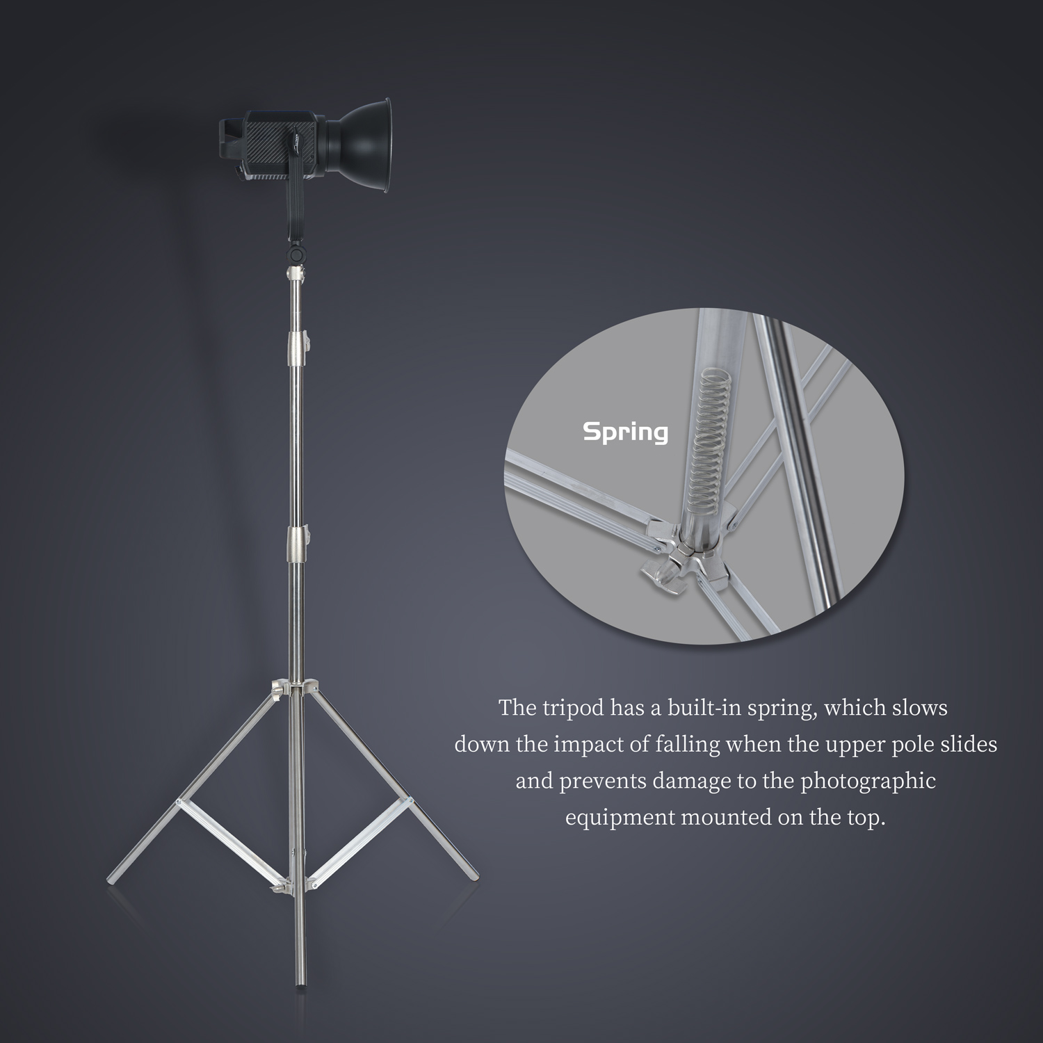 SH 2.8M 스테인레스 스틸 라이트 스탠드 헤비 듀티 - Photography Darkroom 리뷰 및 가격