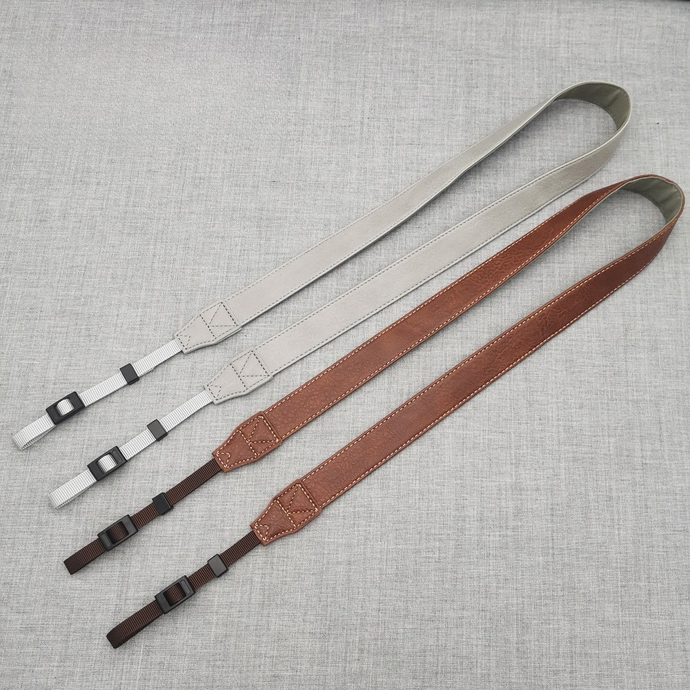 PU 가죽 카메라 숄더 스트랩 레트로 조절 가능한 마이 - Camera Strap Leather 리뷰 및 가격