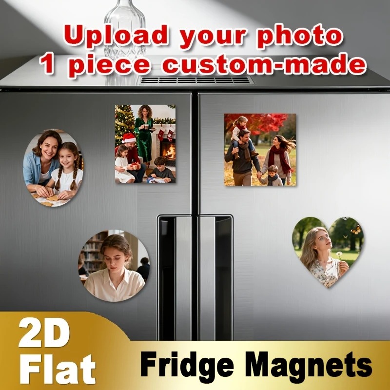 맞춤형 사진 냉장고 자석 2D 평면 개인화된 사진 냉장 - Photography Ideas 리뷰 및 가격