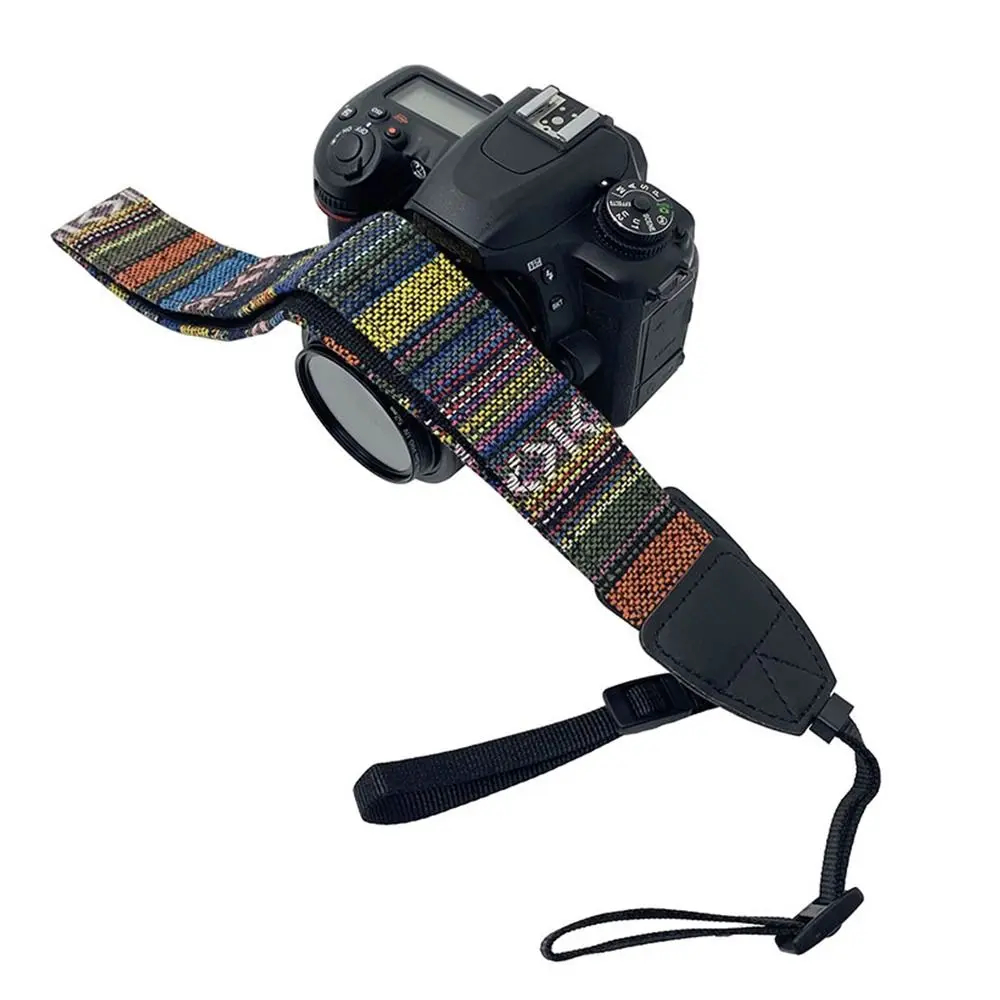 조절 가능한 카메라 스트랩 벨트 PU 가죽 레트로 민족 - Camera Strap Leather 리뷰 및 가격