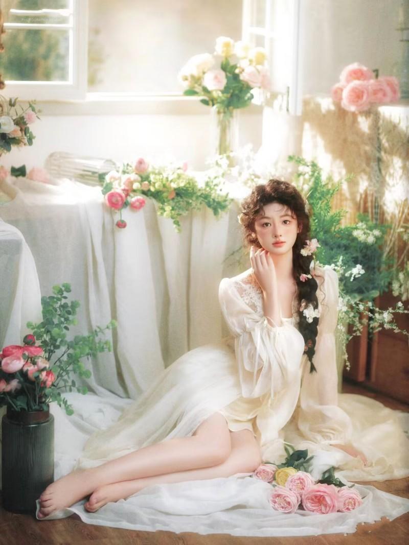 예술적 사진 스튜디오 빈티지 레이스 스커트 아름다운 순 - Photography Vintage 리뷰 및 가격