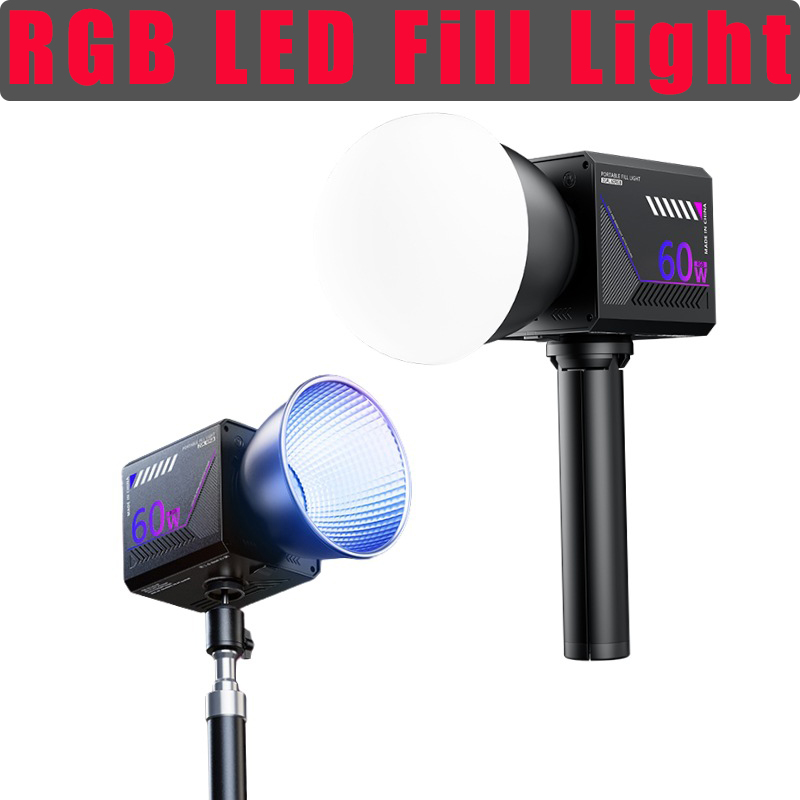 60W RGB 비디오 라이트 휴대용 LED 사진 스튜디 - Photography Darkroom 리뷰 및 가격