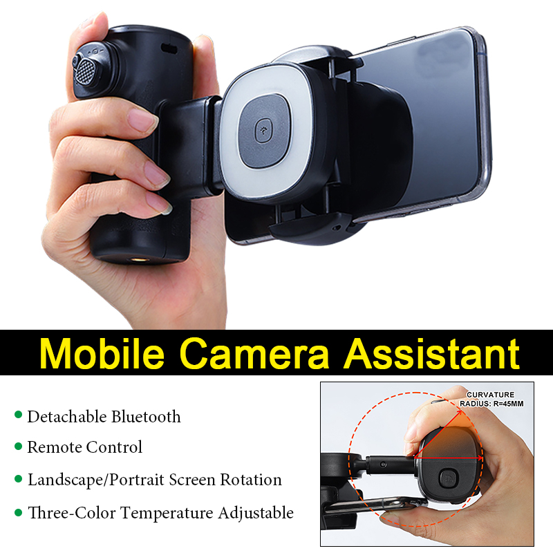 휴대폰 조명 보조기, 휴대용 핸들, 블루투스 LED 셀 - Photography Ideas 리뷰 및 가격