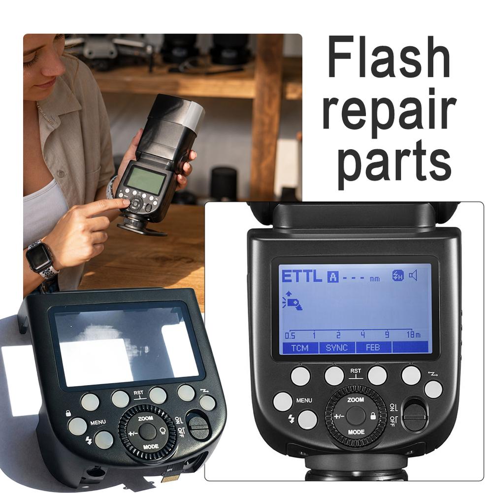 Godox V1 버튼 패널 스피드라이트 플래시 후면 커 - Speedlite Flash External 리뷰 및 가격