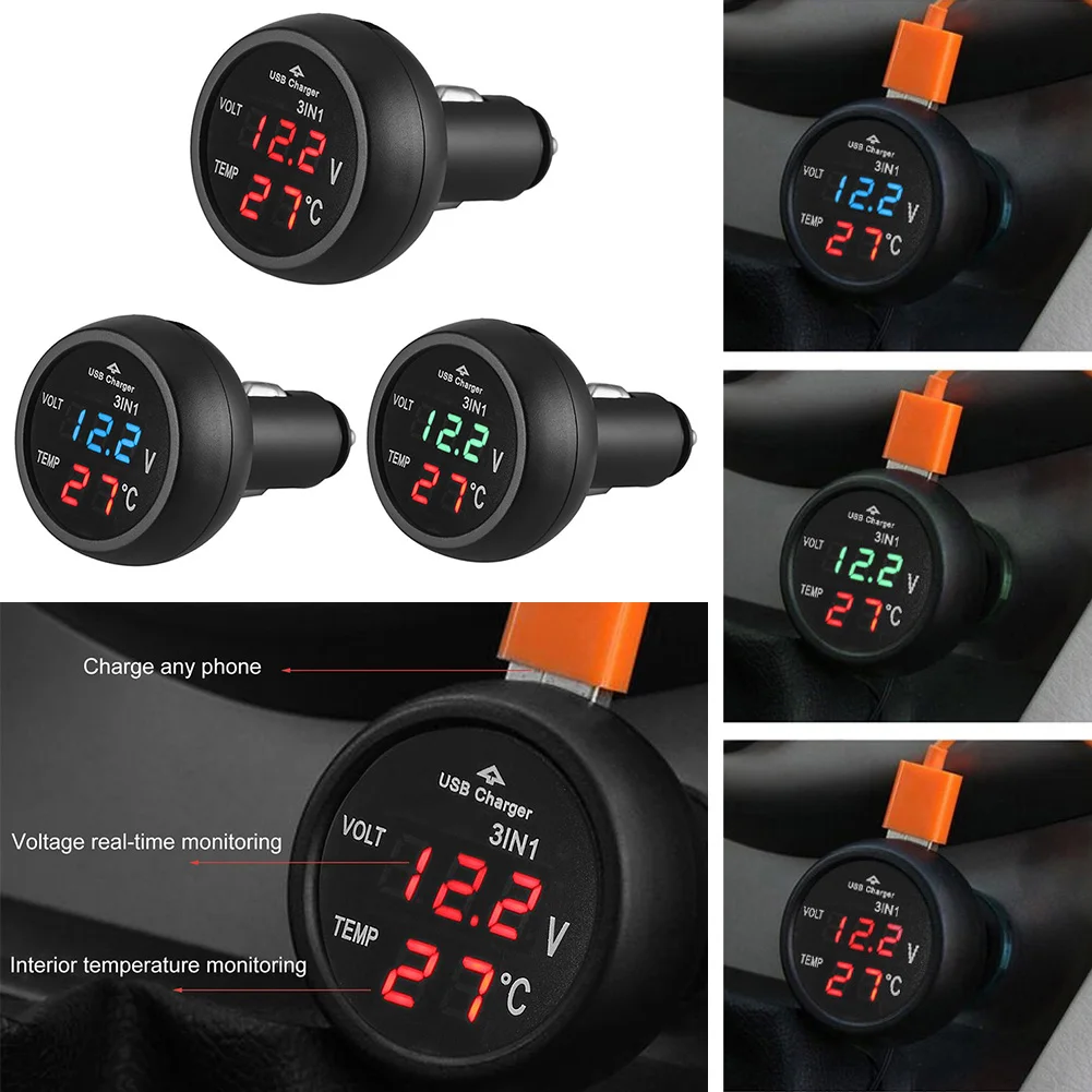 디지털 LED 디스플레이가 있는 자동차 볼트 계량기,  - Light Meter Incident 리뷰 및 가격
