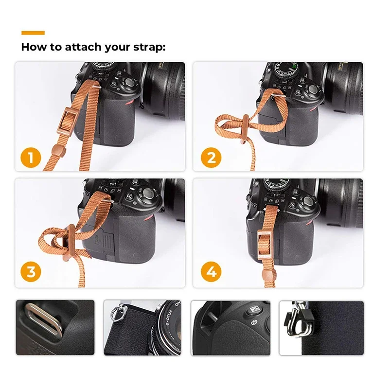휴대용 카메라 스트랩 조절 가능한 면 가죽 어깨 목 벨 - Camera Strap Leather 리뷰 및 가격